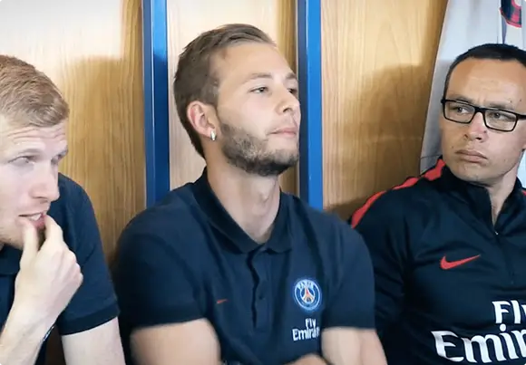 Paris Saint-Germain academy co-learning session